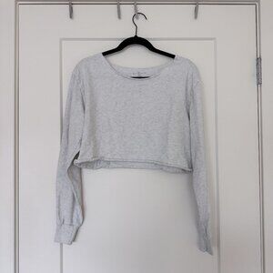 Brandy Melville cropped crewneck